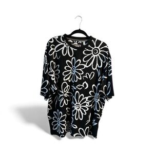 Drill Social Club Black and White Mens Shirt